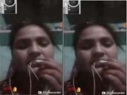 Today Exclusive-Hot Look Desi Girl Mitali Showing Her Boob and Pussy On video Call part 2
