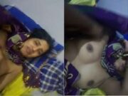 Sexy bhabhi Boob pressing and Fucked by Hubby