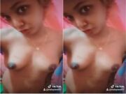 Cute Tamil Girl Showing her Boobs Part 2