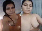 Horny Desi Girl Record Nude Selfie