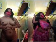Horny Arpita Boudi Showing Her Nude Body and Bathing