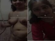 Paki Girl Showing Her Boobs and Pussy To Lover On Video Call