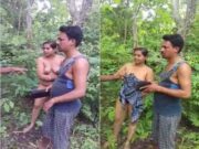 Odia Cheating Wife Outdoor Romance Caught By Village People